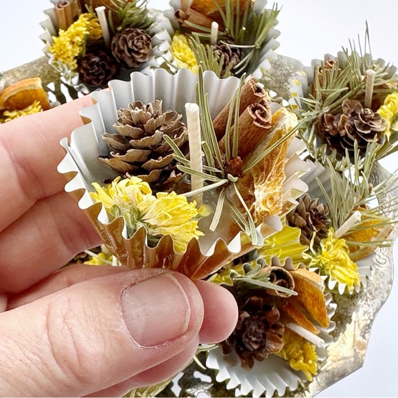 Handcrafted Beeswax Fire starters for Litha - Picture 2 of 4